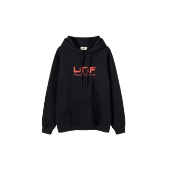 Fleece lined Base Letter Logo Printing Hoodie