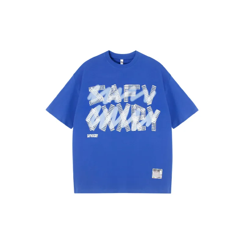 Fashionable Letter 100% Cotton T Shirt-6