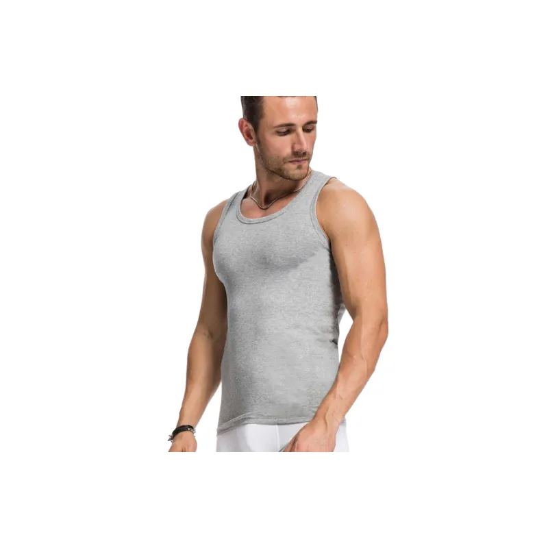 Sporty Loose Cotton Vest-6