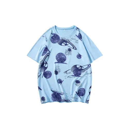 Breathable Top Size Printed Loose T-shirt