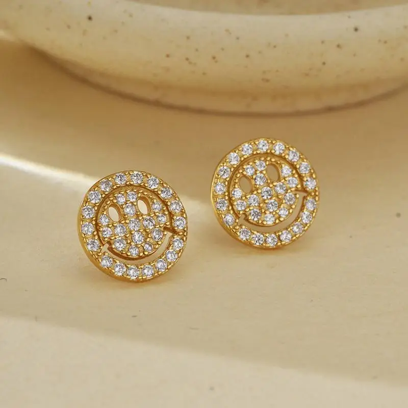 Funky Glitter Ear Stud-2