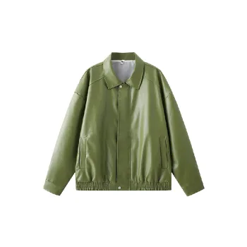 Casual Loose Chenille Leather Jacket