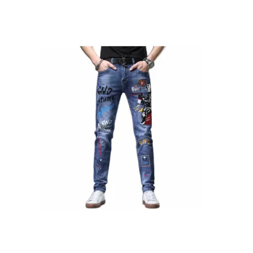 Cool Floral Jeans