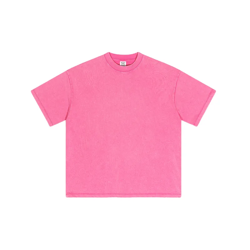 Simple Casual Cotton T Shirt-12