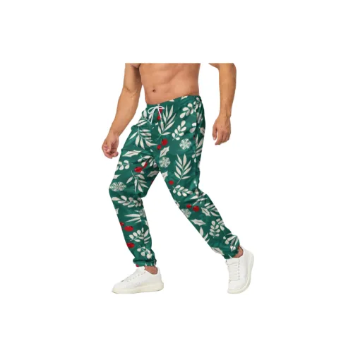 Sporty Fashionable Polyester Casual Pants