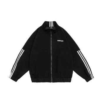 Color matching Striped Niche Design Jacket
