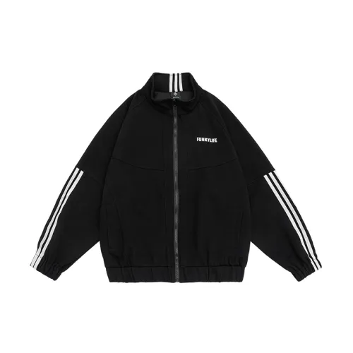 Color matching Striped Niche Design Jacket