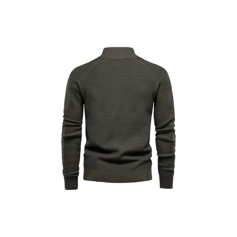 Plain Business Sweater-3
