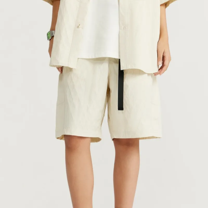 Fashion Loose Nylon Casual Shorts-6