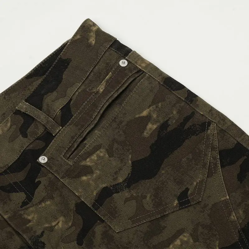 Loose Fashion Cotton Blended Fabric Cargo Pants-2