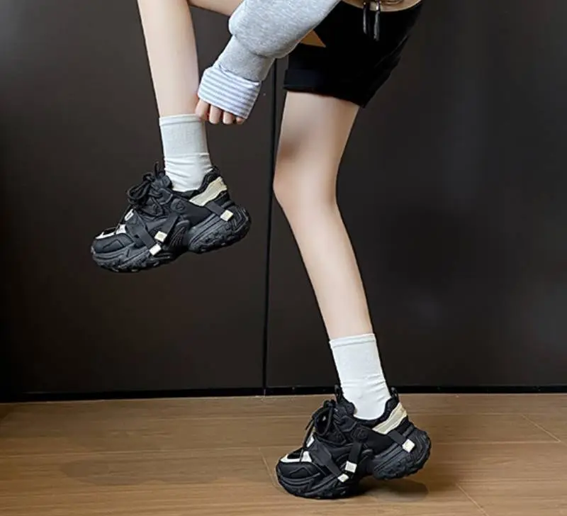 Breathable Lightweight Glamorous Platform Shoes-9