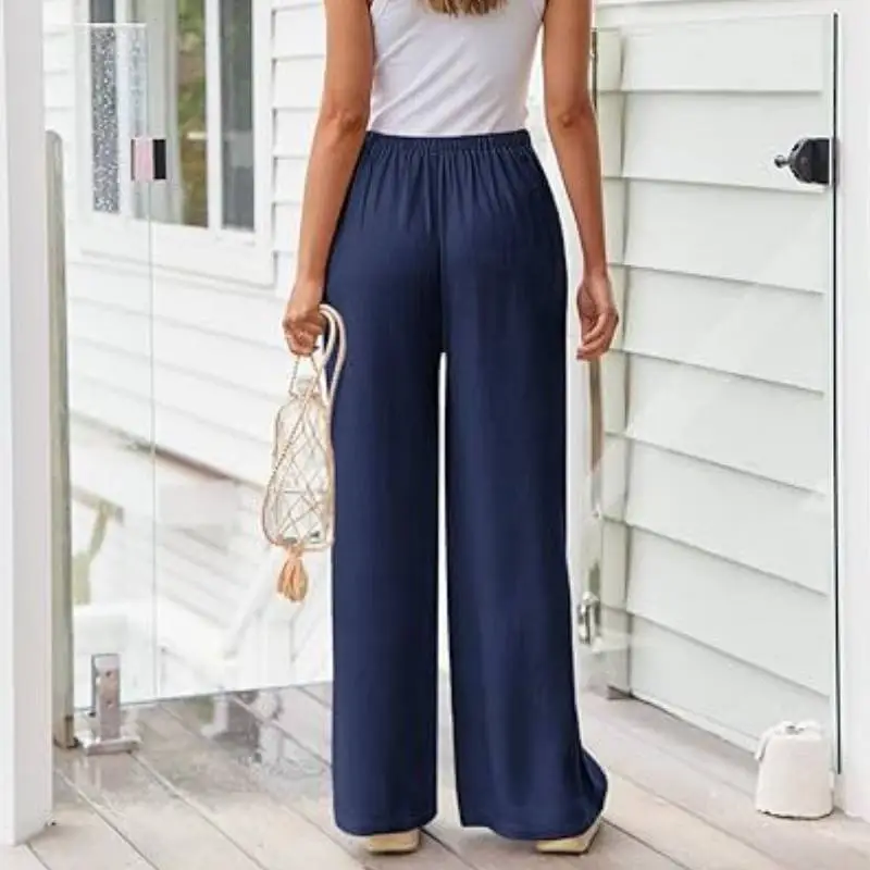 Fashionable Simple Casual Pants-3