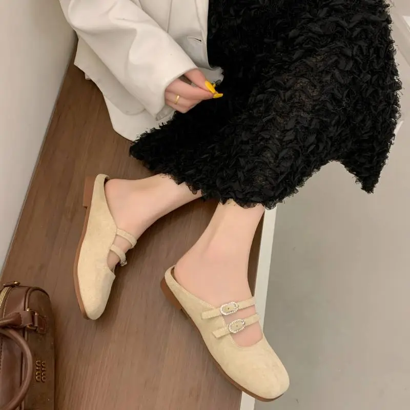 Casual Fashionable Mary Jane Shoes-1