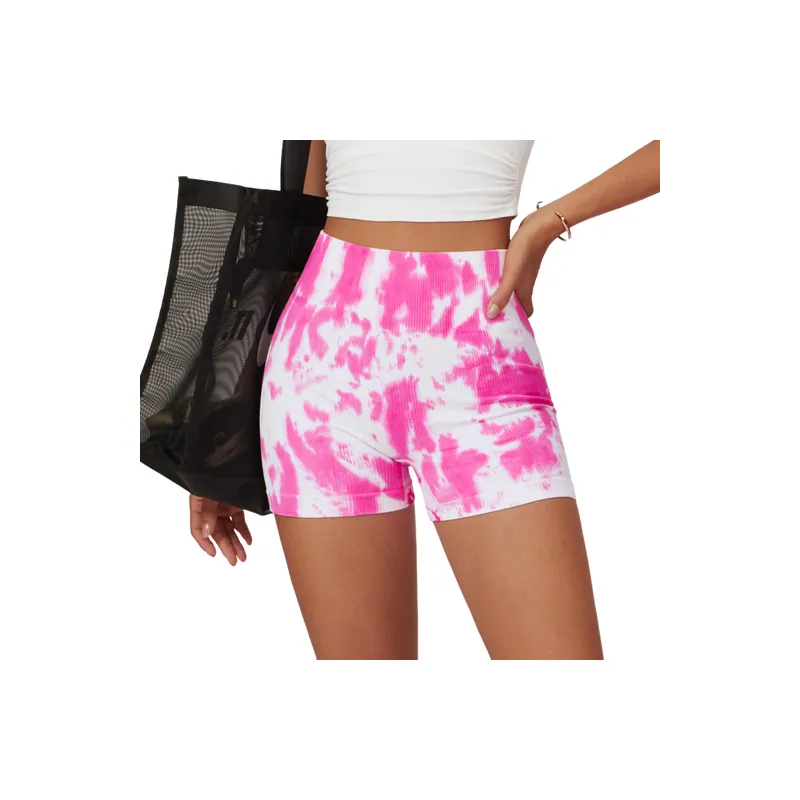 Sporty Funky Sports Shorts Women-7