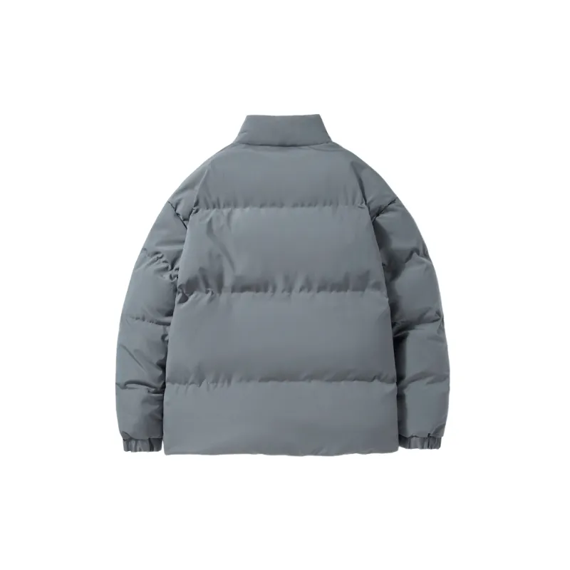 Casual Plain Cotton Quilted Jacket-7
