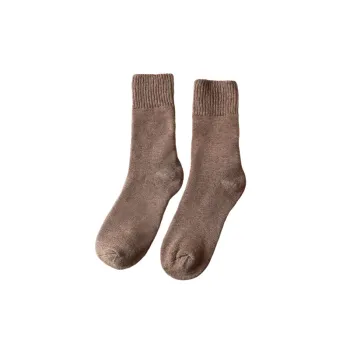 Casual Fashionable Terry Fabric Mid Calf Sock