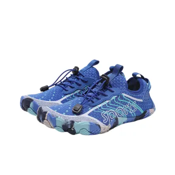 Funky Retro Rock Climbing Shoes