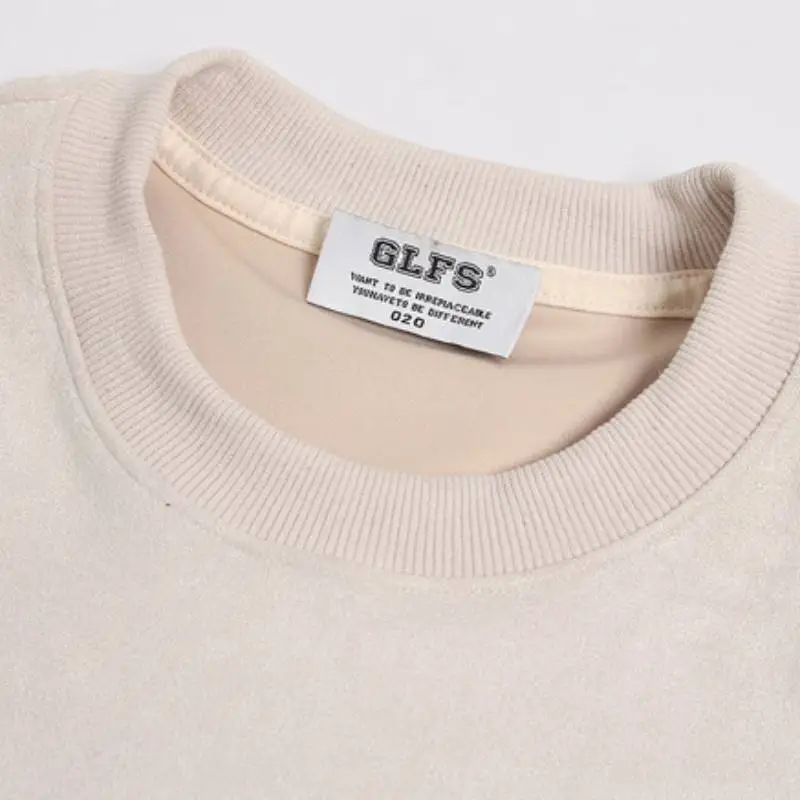 Street Trendy Suede T Shirt-2