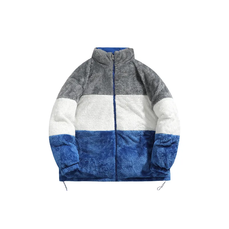 Simple Loose Corduroy Quilted Jacket-6