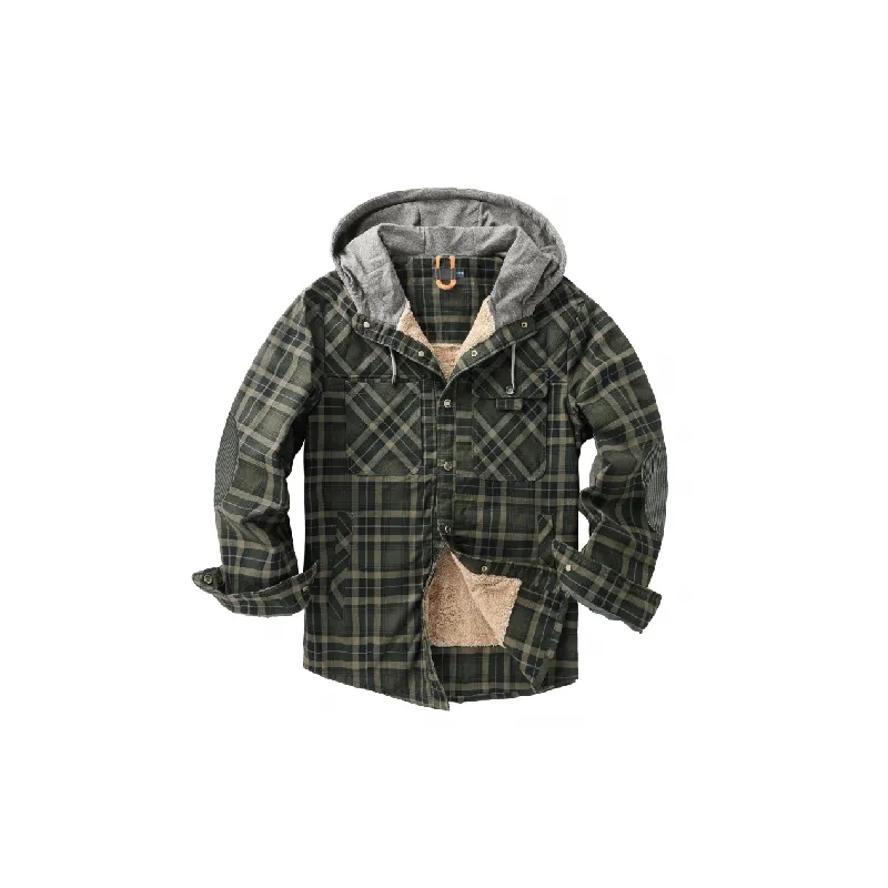 Simple Plaid Jacket-0
