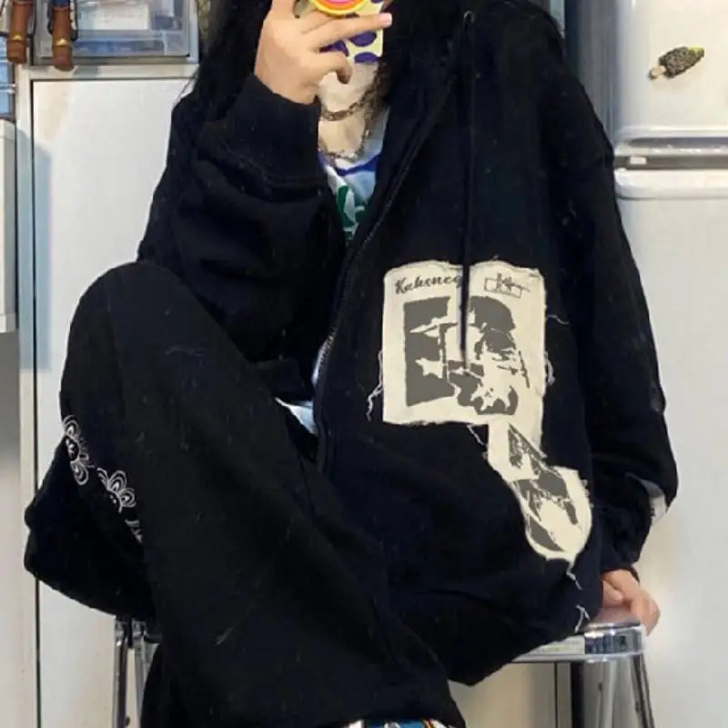 Street Zipper Sweatshirt-2