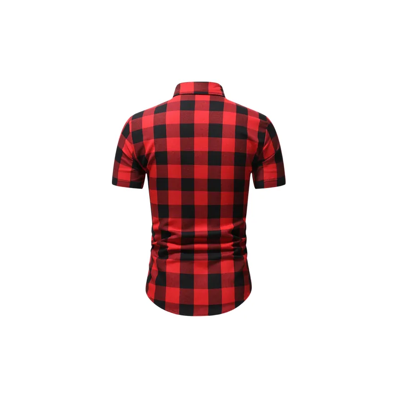 Simple Fashionable Cotton Blended Fabric Shirt-1