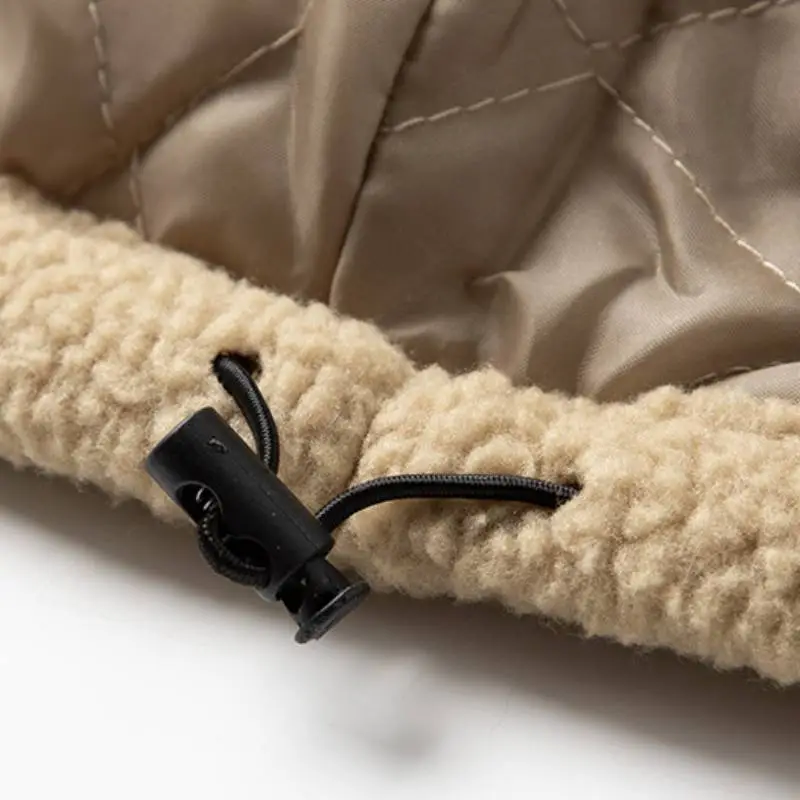 Casual Loose Quilted Jacket-7