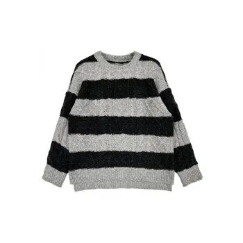 Fashionable Loose Alpaca Wool Sweater