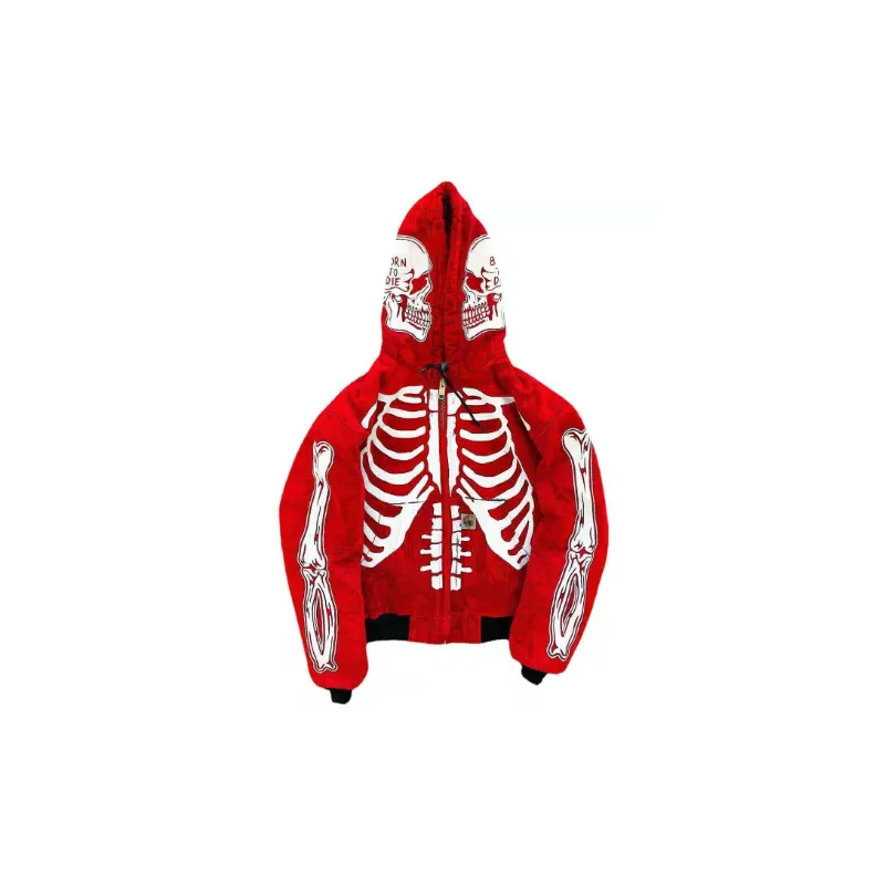 Fashionable Print Zipper Sweatshirt-0