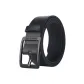 Black Buckle Black Leather