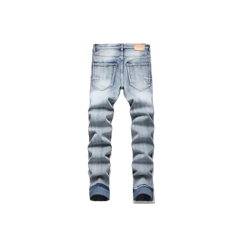 Fashionable Simple Jeans-1