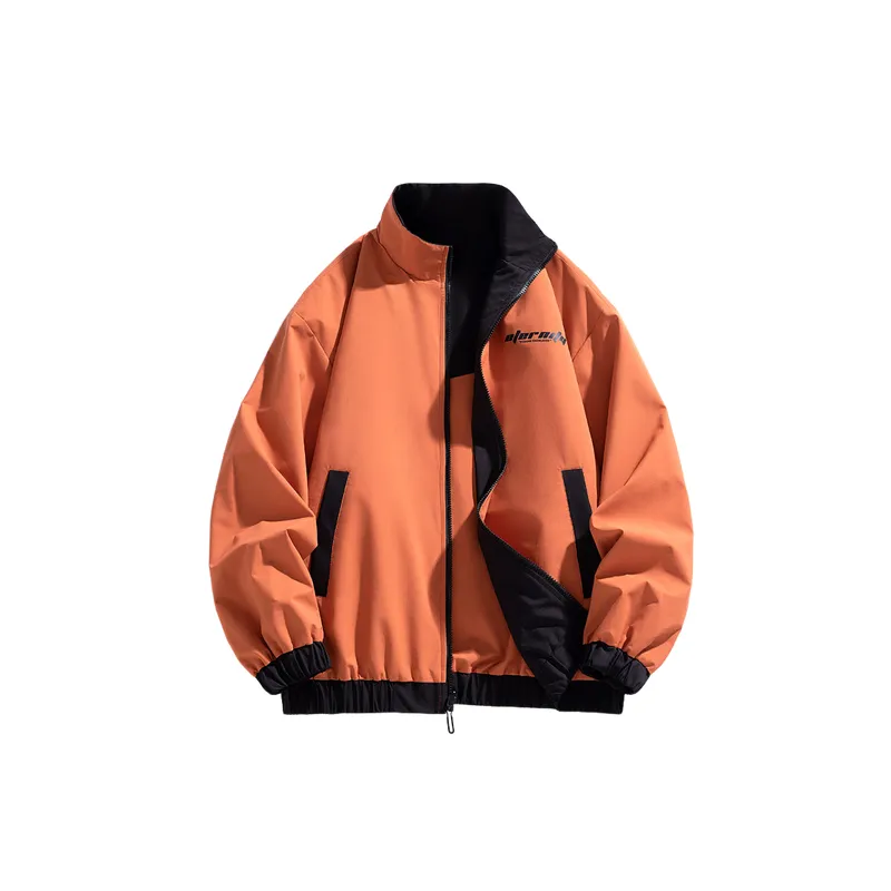 Fashionable Loose Blended Synthetic Fabrics Outdoor Jacket-10