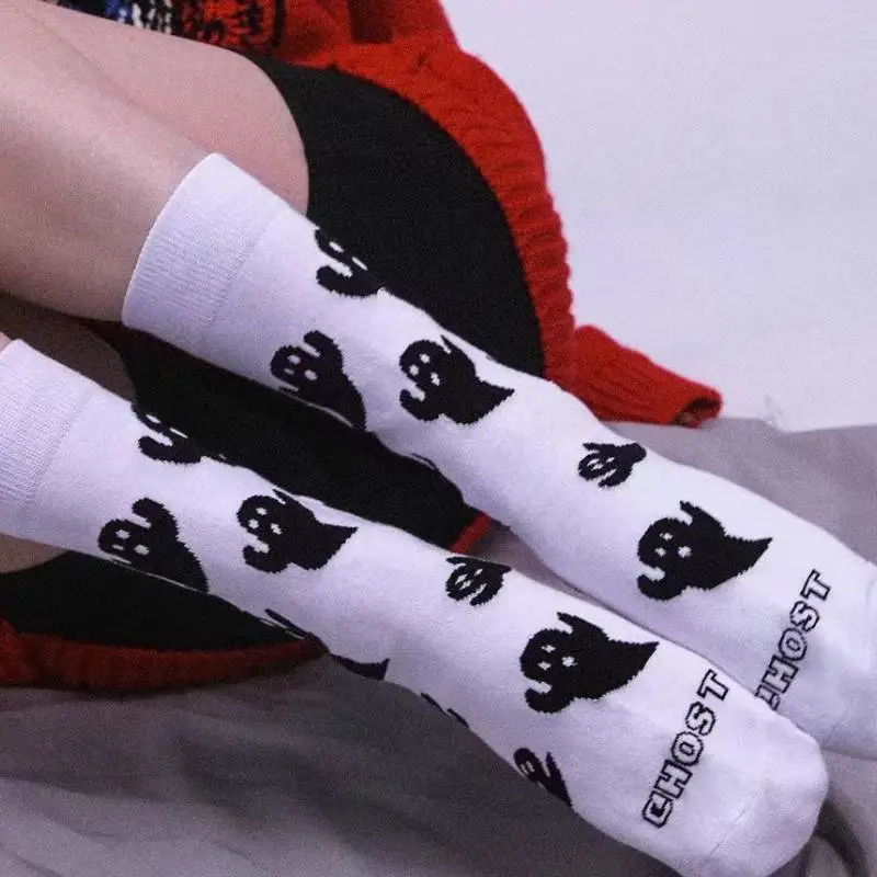 Fashionable Casual Polyester Mid Calf Sock-4