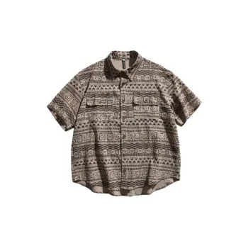 Retro Loose 100% Cotton Shirt