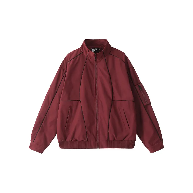 Retro Fashionable Loose Outdoor Jacket-4