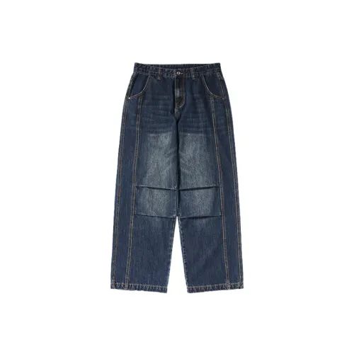 Retro Straight Leg Jeans