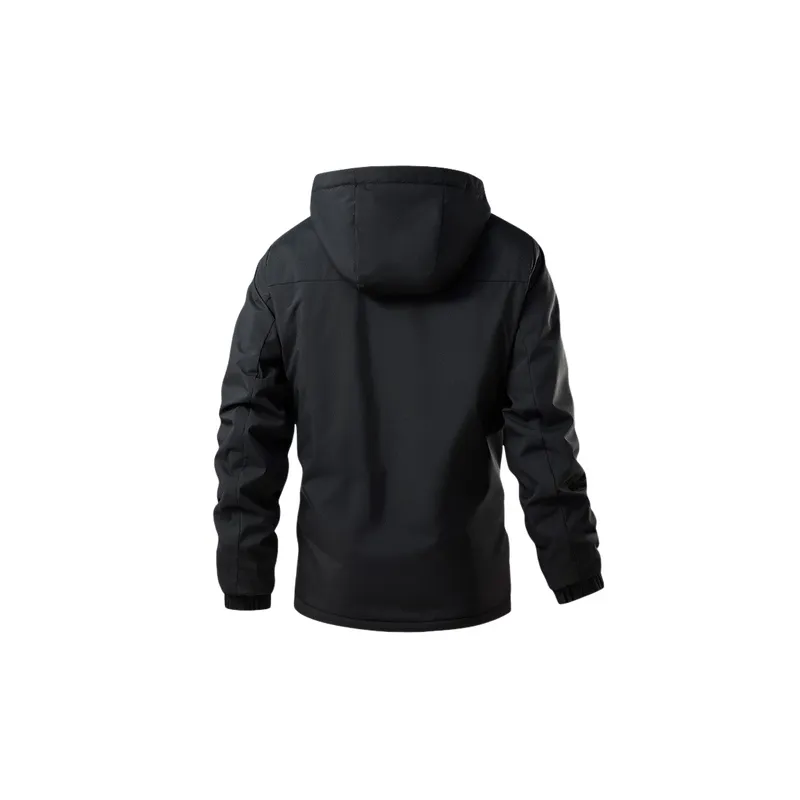 Casual Loose Blended Synthetic Fabrics Jacket-3