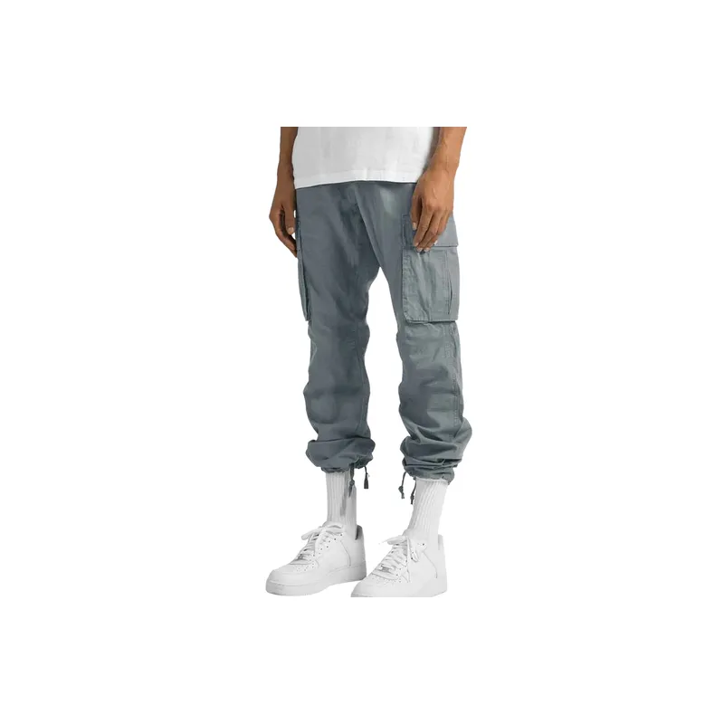 Fashionable Casual Polyester Cargo Pants-3