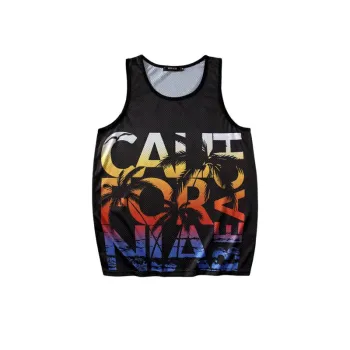 Thin Printed Sports Vest