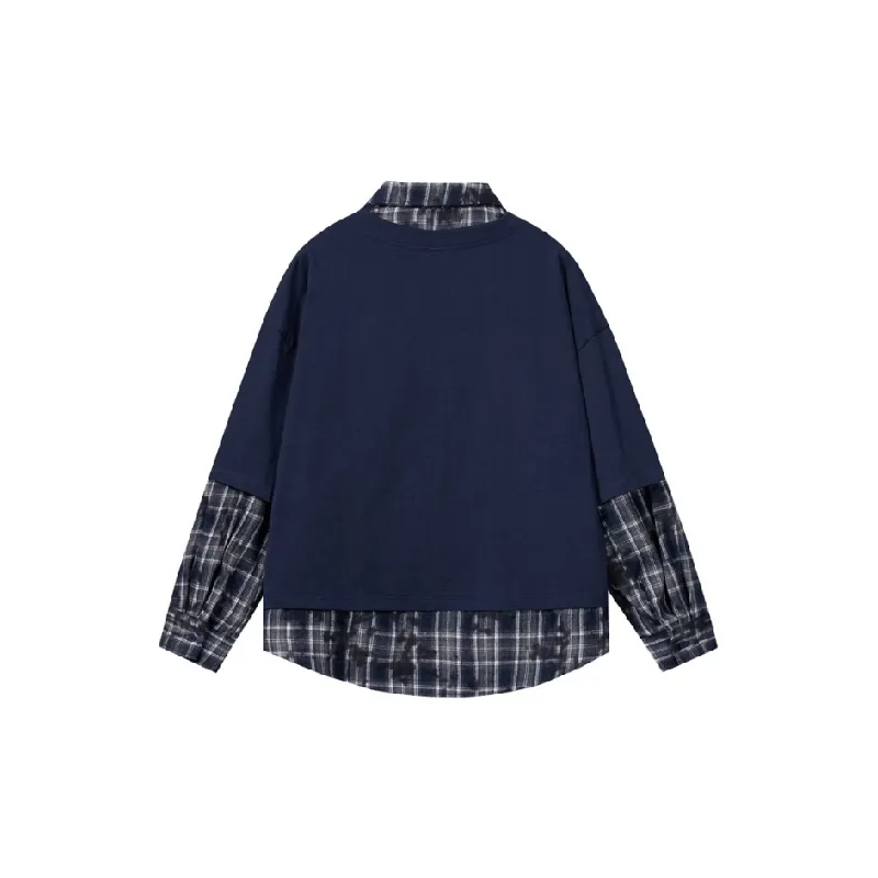Trendy Loose 100% Cotton Sweatshirt-1