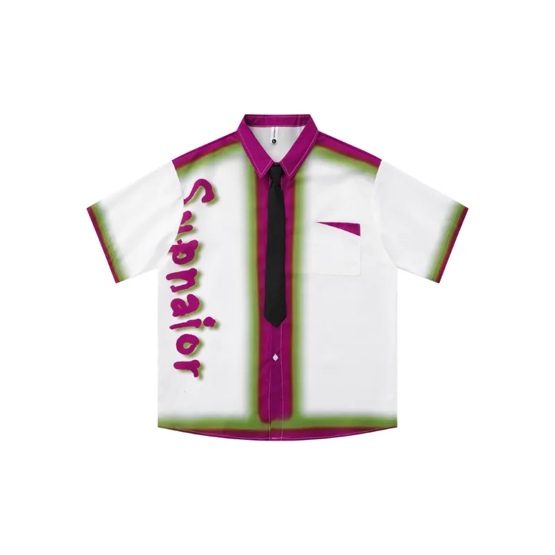 two-tone logo T-shirt