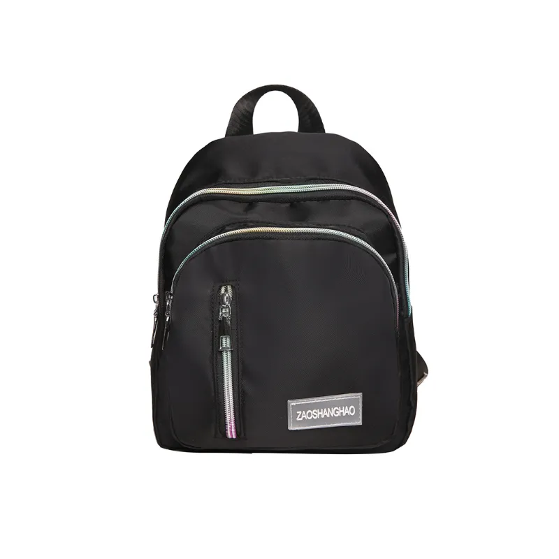 Simple Plain Backpack-1