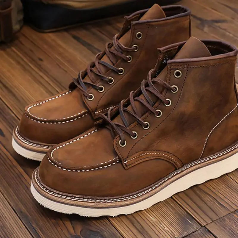Retro Fashionable Outdoor Boots-1