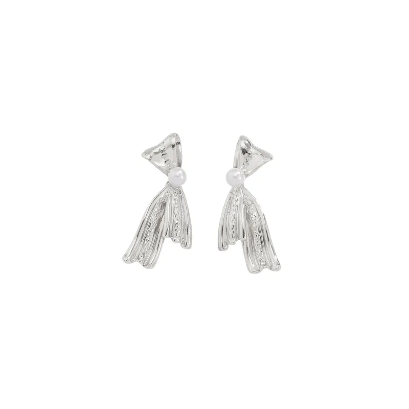 Fashionable Bow Ear Stud-0