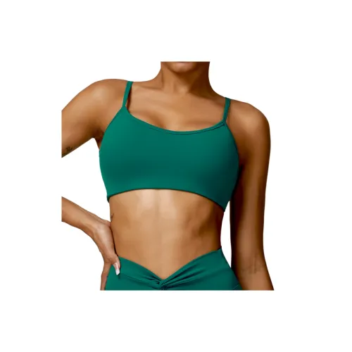 Casual Plain Nylon-Spandex Sheer Fabric Sports Underwear Women