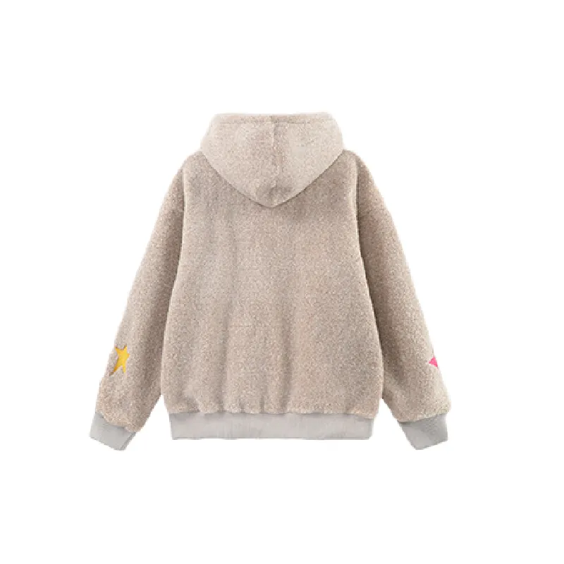 Retro Embroidered Loose Sweatshirt-4