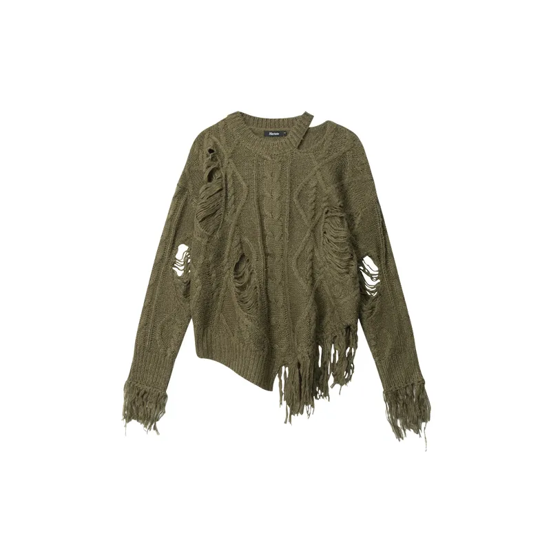 Simple Basics Acrylic Fibres Sweater Women-0