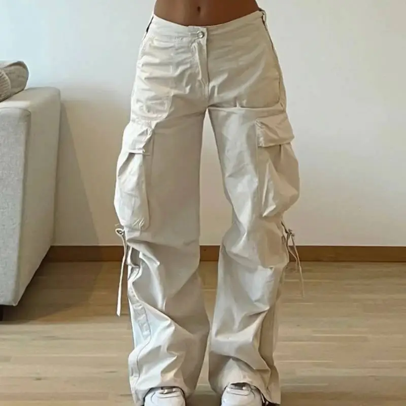 Trendy  Loose Cargo Pants Women-1