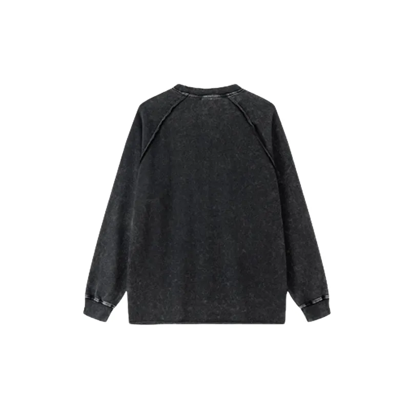 Retro Loose 100% Cotton T Shirt-1