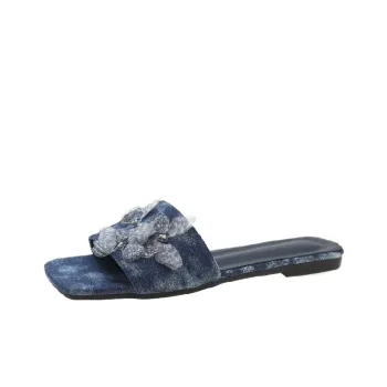 Fashionable Butterfly Flip Flops